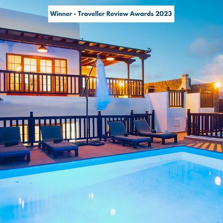 Villa Vista Reina - Luxury 6 Bedroom - Heated Pool- Views - Pool Table - Vista Lobos - Playa Blanca Buitenkant foto